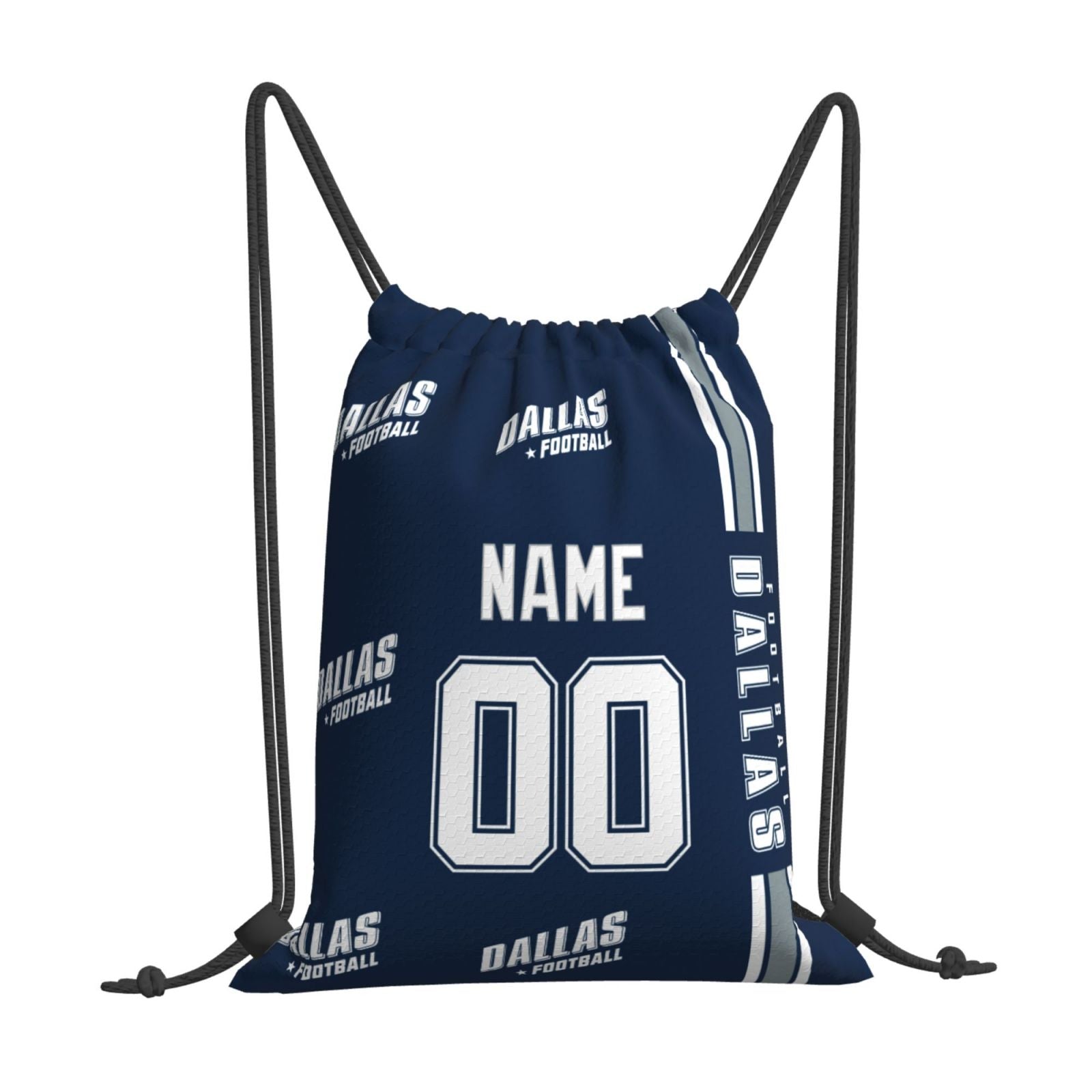 ANTKING Dallas Drawstring Bags Custom any Name and Number Backpack for Men Youth Boy Gifts ANTKING