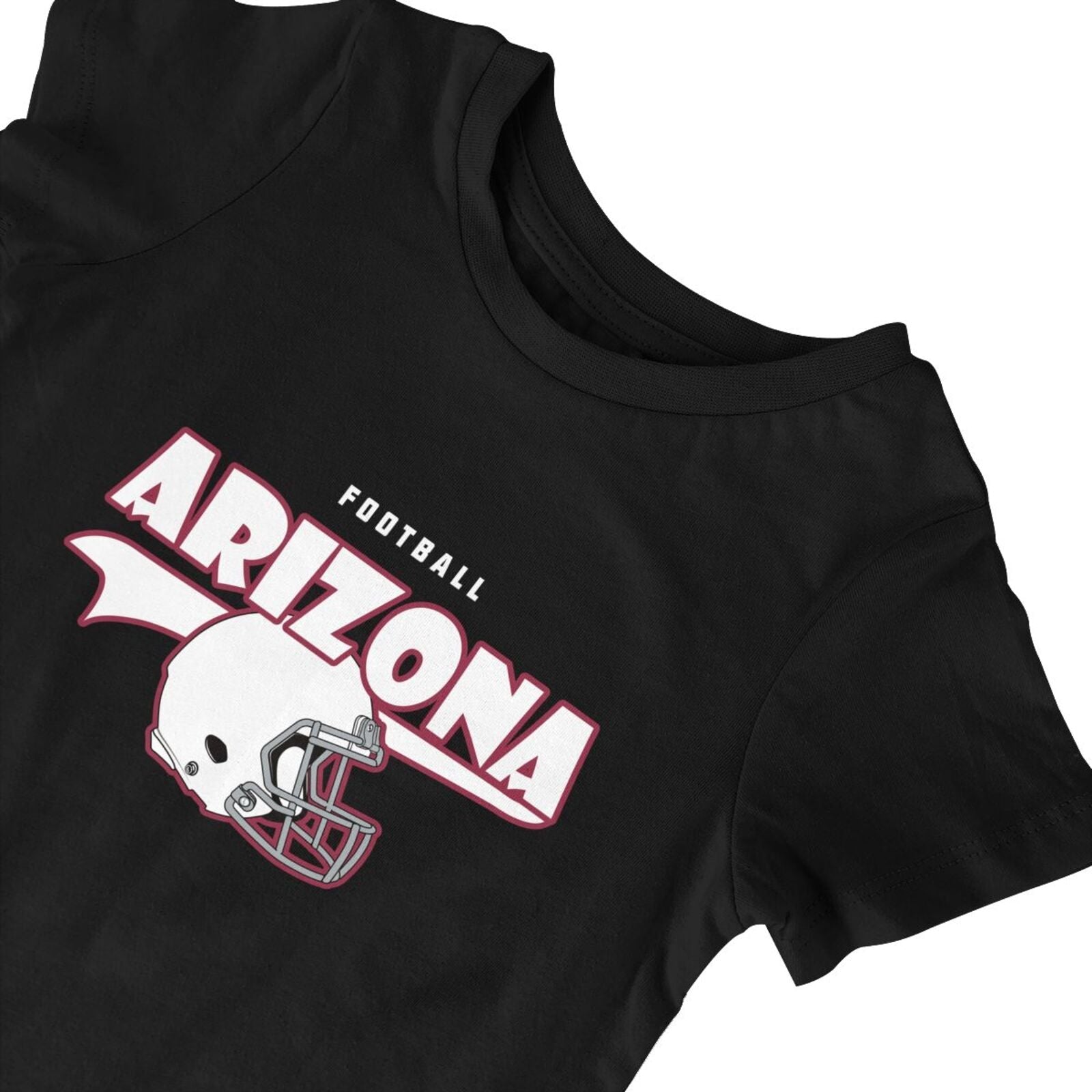 Personalized Arizona Baby Football Bodysuit - Custom Name & Number - Antking ANTKING