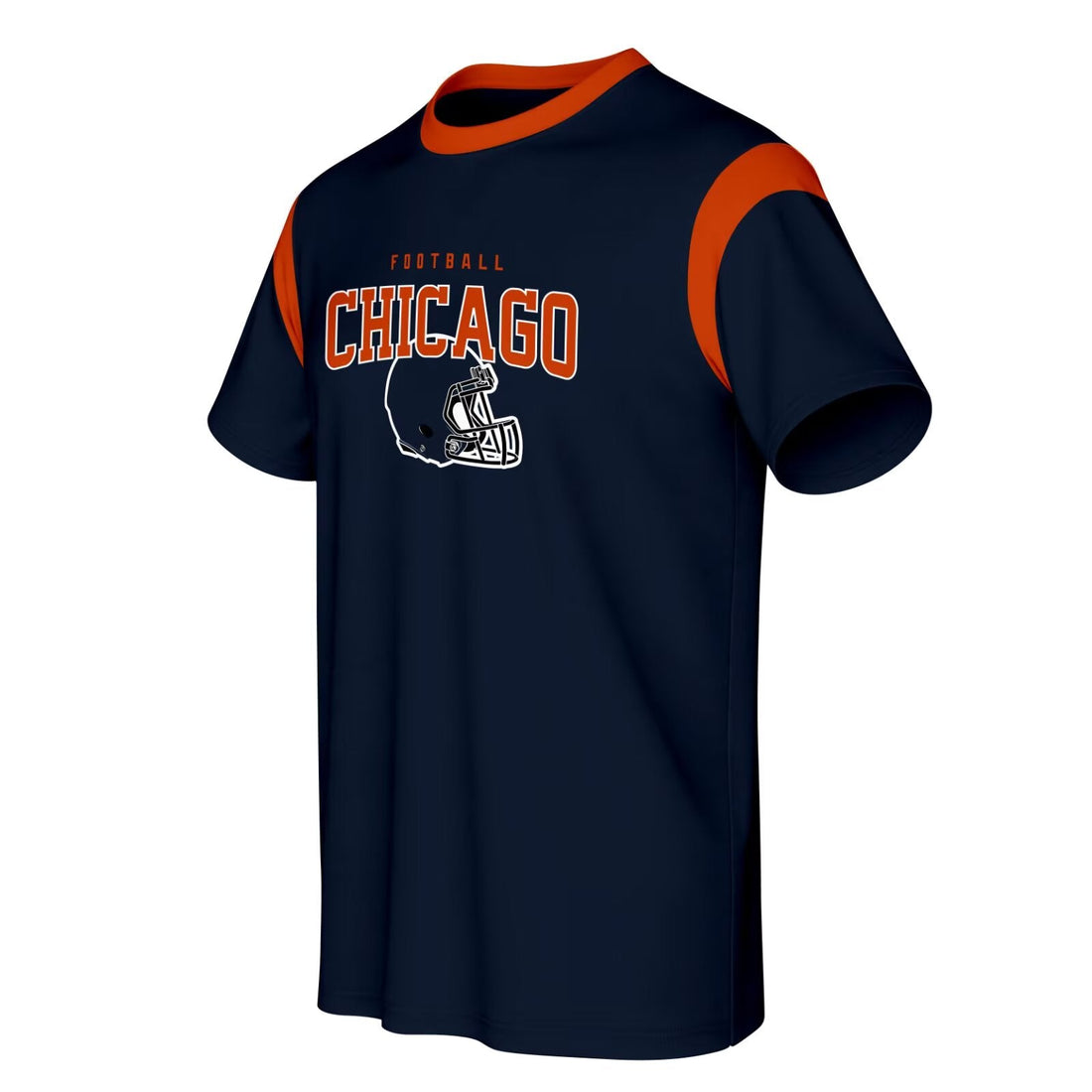 ANTKING Chicago T Shirt Crewneck Short Sleeve Custom Name Number for Men Youth Gifts ANTKING