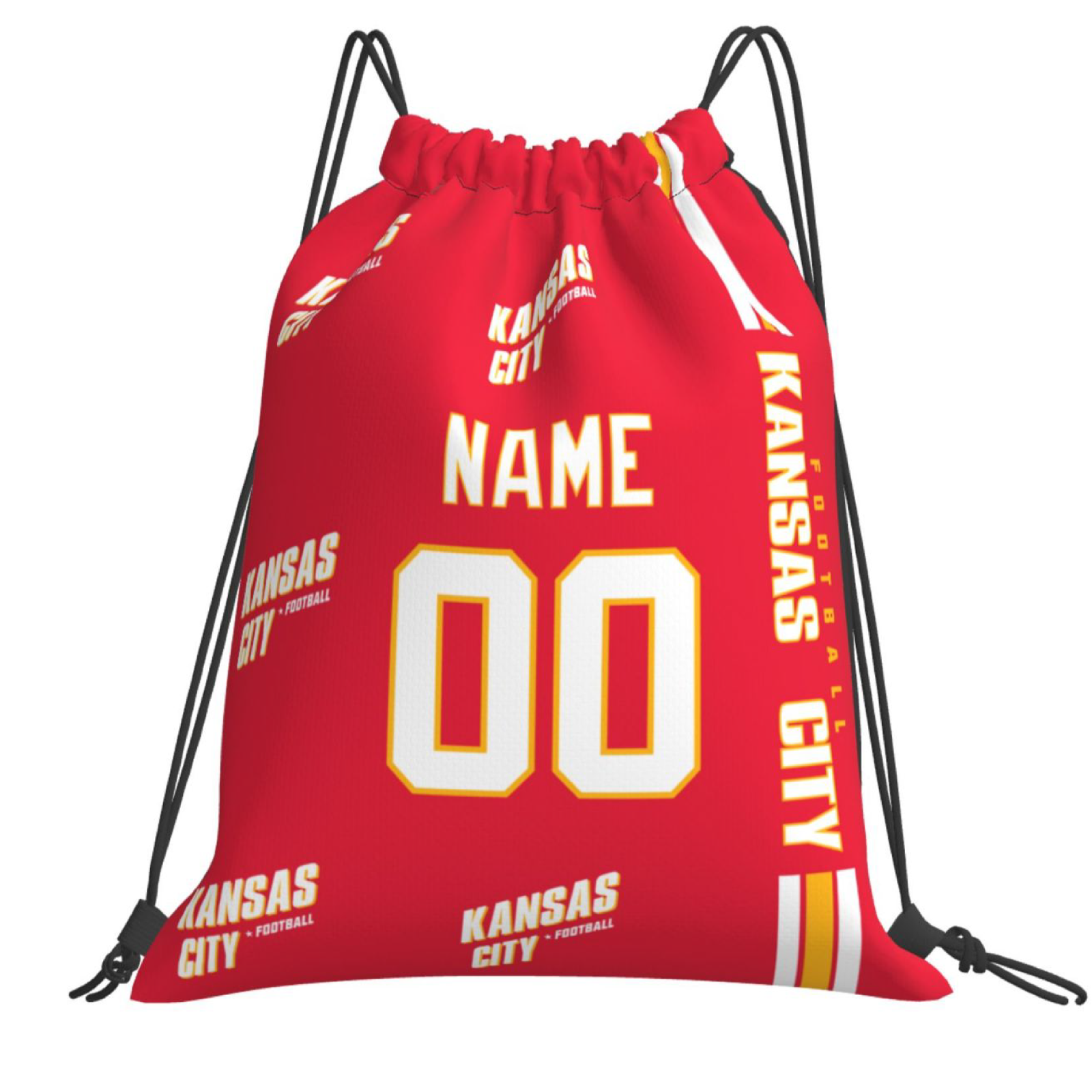 Personalized Kansas Football Sports Bag - Custom Athletic Gym Duffel for Fans - Antking