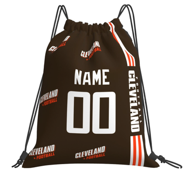 Personalized Cleveland Football Sports Bag - Custom Athletic Gym Duffel for Fans - Antking