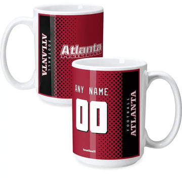 Custom [Atlanta] Mug with Personalized Name - Ceramic Coffee Cup - Antking
