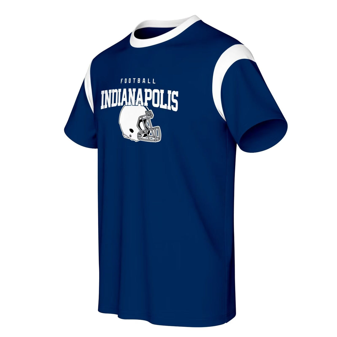 ANTKING Indianapolis T Shirt Crewneck Short Sleeve Custom Name Number for Men Youth Gifts ANTKING