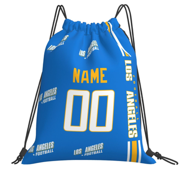Personalized Los Angeles Football Sports Bag - Custom Athletic Gym Duffel for Fans - Antking