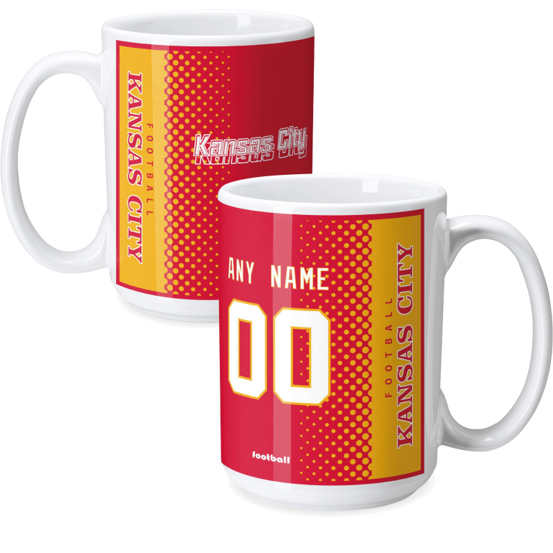 Custom [Kansas] Mug with Personalized Name - Ceramic Coffee Cup - Antking
