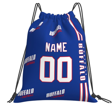 Personalized Buffalo Football Sports Bag - Custom Athletic Gym Duffel for Fans - Antking