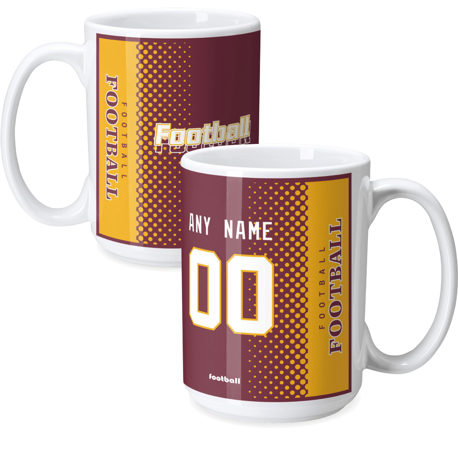 Custom [Washington] Mug with Personalized Name - Ceramic Coffee Cup - Antking

