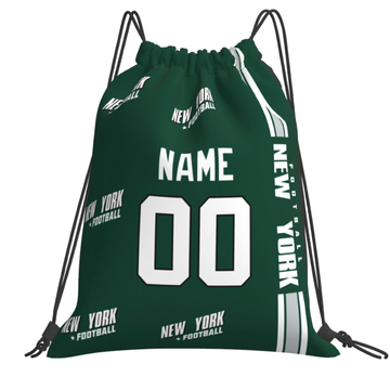 Personalized New York J Football Sports Bag - Custom Athletic Gym Duffel for Fans - Antking