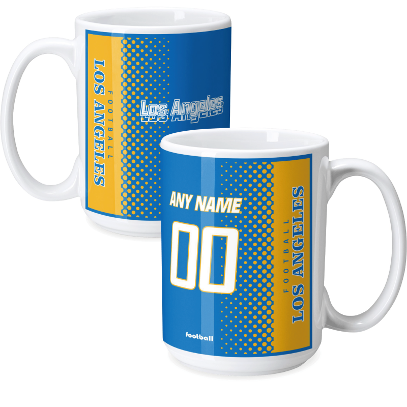 Custom [Los Angeles] Mug with Personalized Name - Ceramic Coffee Cup - Antking
