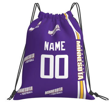 Personalized Minnesota Football Sports Bag - Custom Athletic Gym Duffel for Fans - Antking