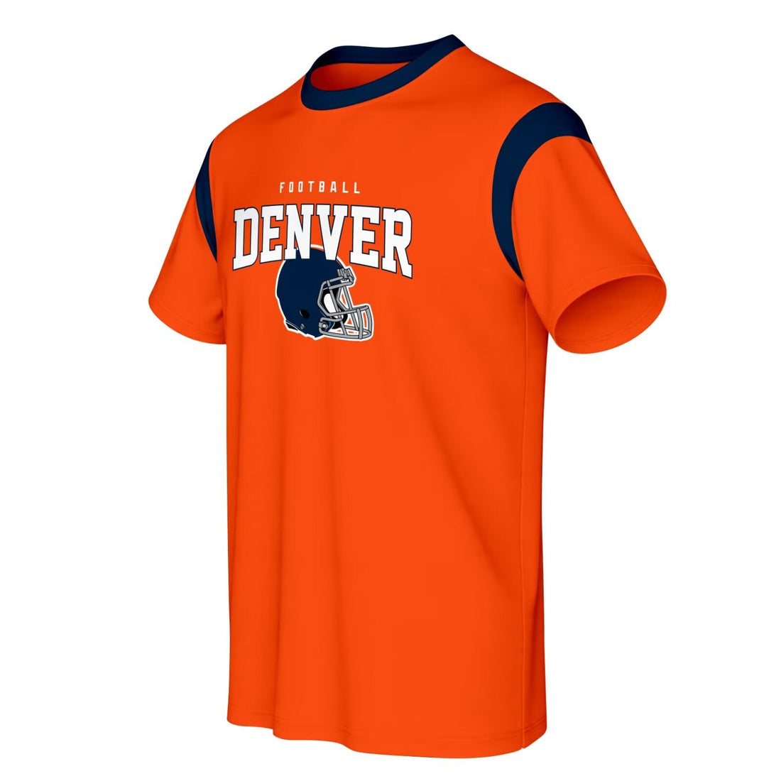 ANTKING Denver T Shirt Crewneck Short Sleeve Custom Name Number for Men Youth Gifts ANTKING