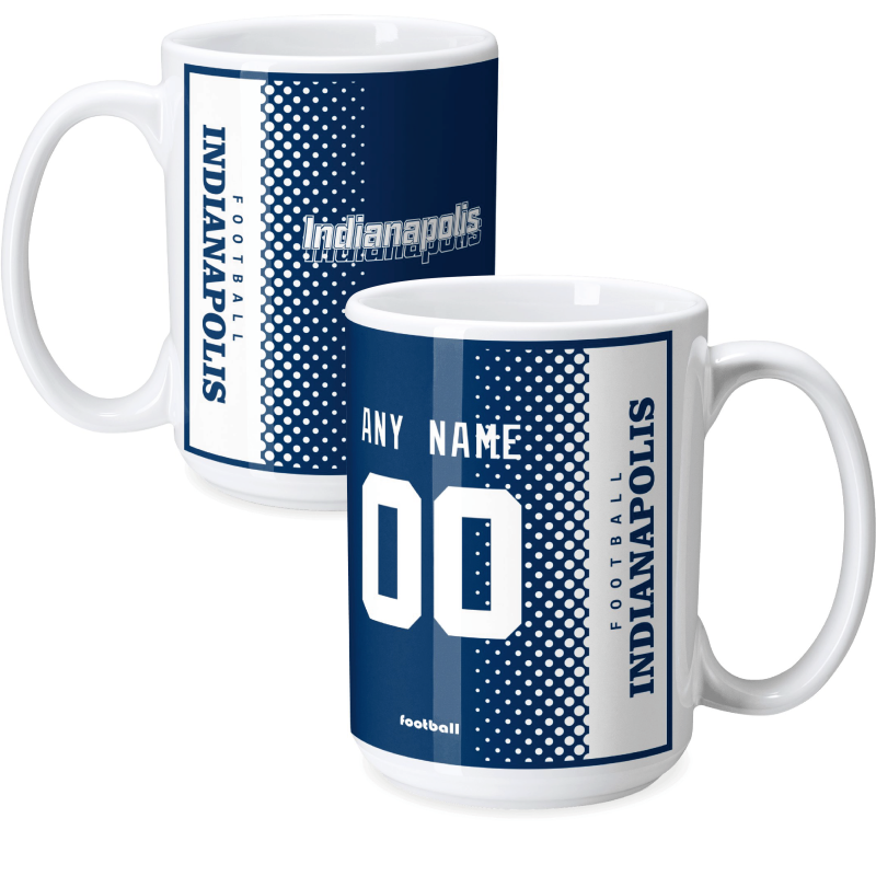 Custom [Indianapolis] Mug with Personalized Name - Ceramic Coffee Cup - Antking
