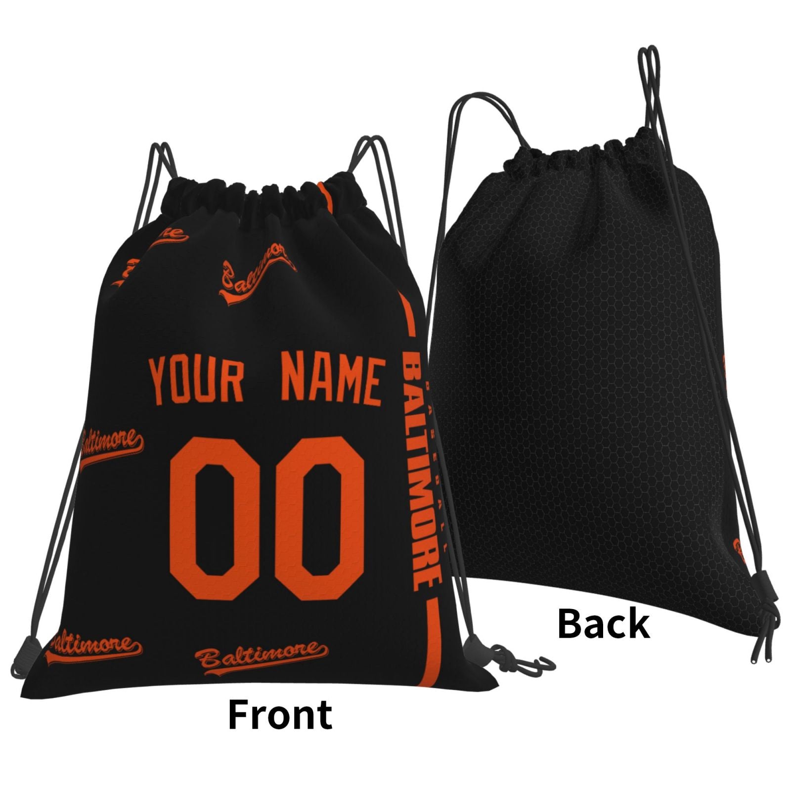 ANTKING Baltimore Drawstring Bags Backpack Custom any Name and Number for Men Women Boy Gifts ANTKING