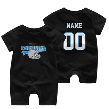 Personalized [Carolina] Baby Onesie - Custom Football Fan Infant Bodysuit - Antking
