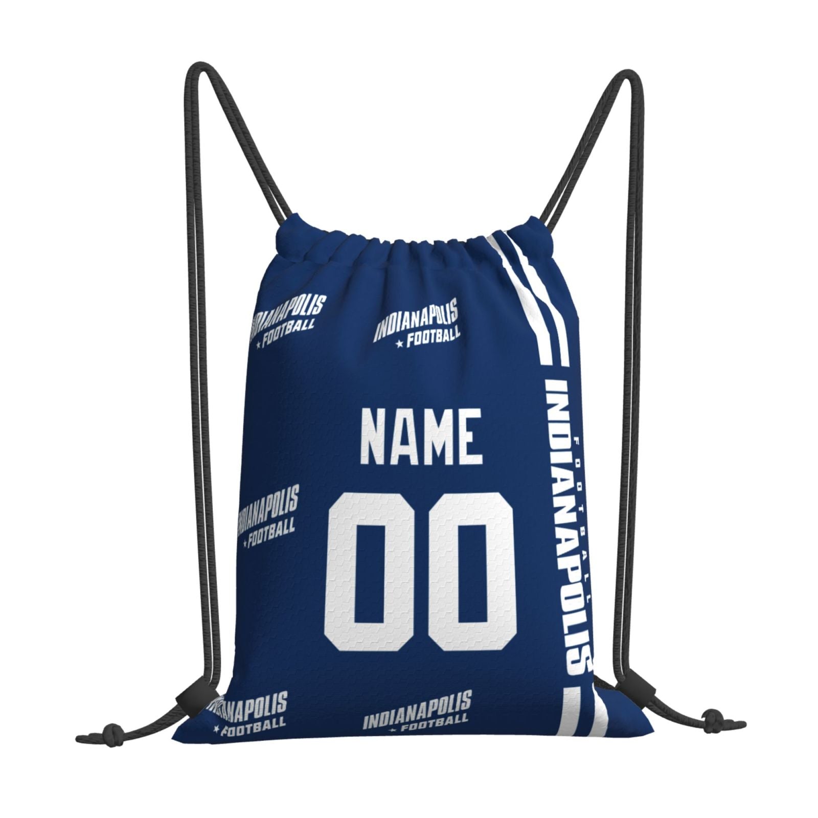 ANTKING Indianapolis Drawstring Bags Custom any Name and Number Backpack for Men Youth Boy Gifts ANTKING