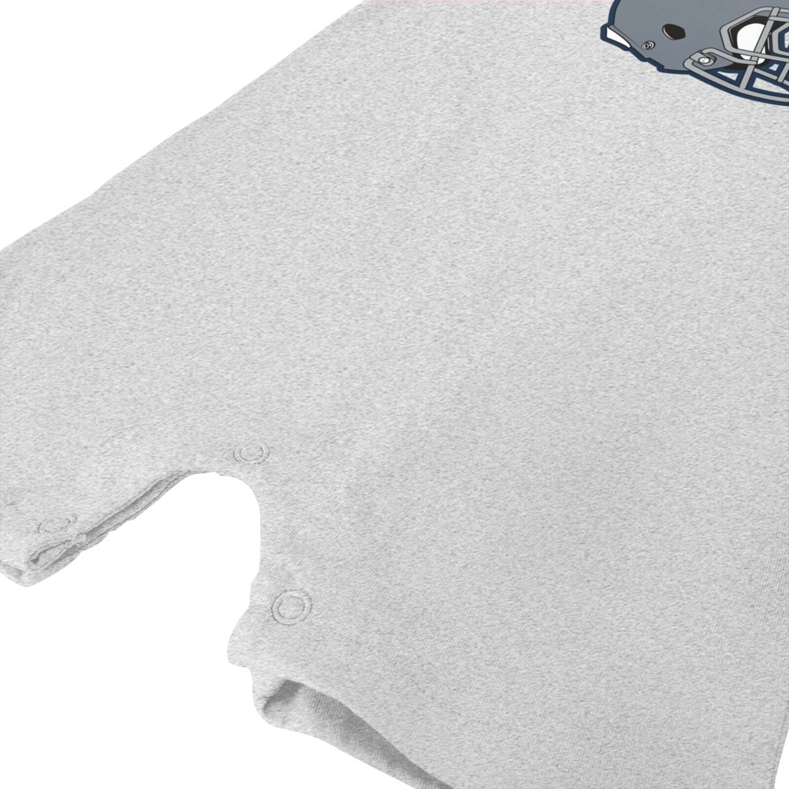 Personalized Dallas Baby Football Bodysuit - Custom Name & Number - Antking ANTKING