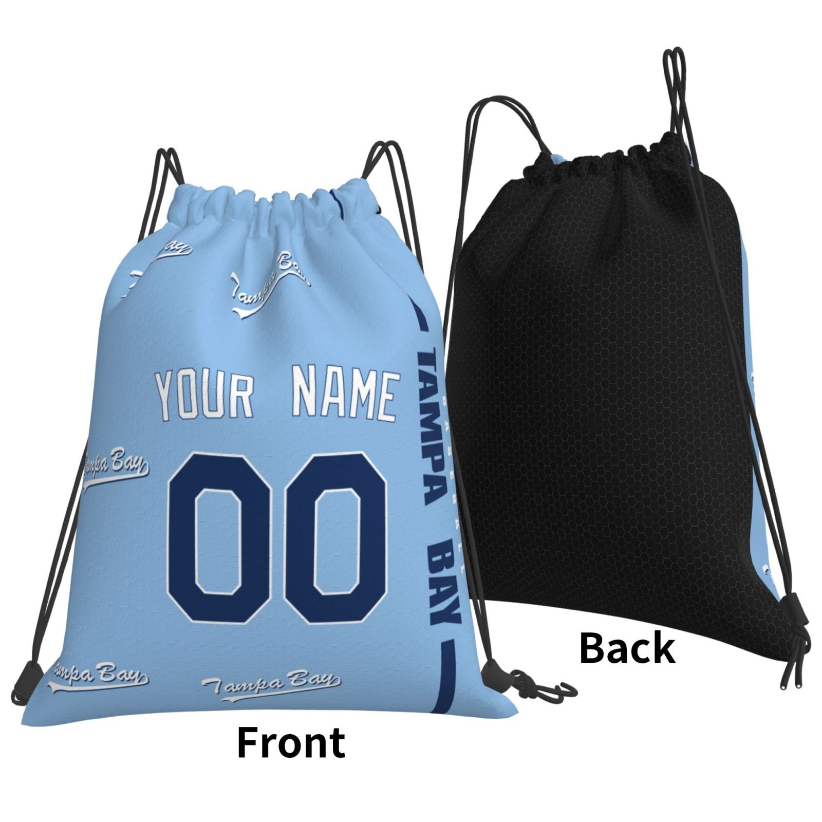 ANTKING Tampa Drawstring Bags Backpack Custom any Name and Number for Men Women Boy Gifts ANTKING