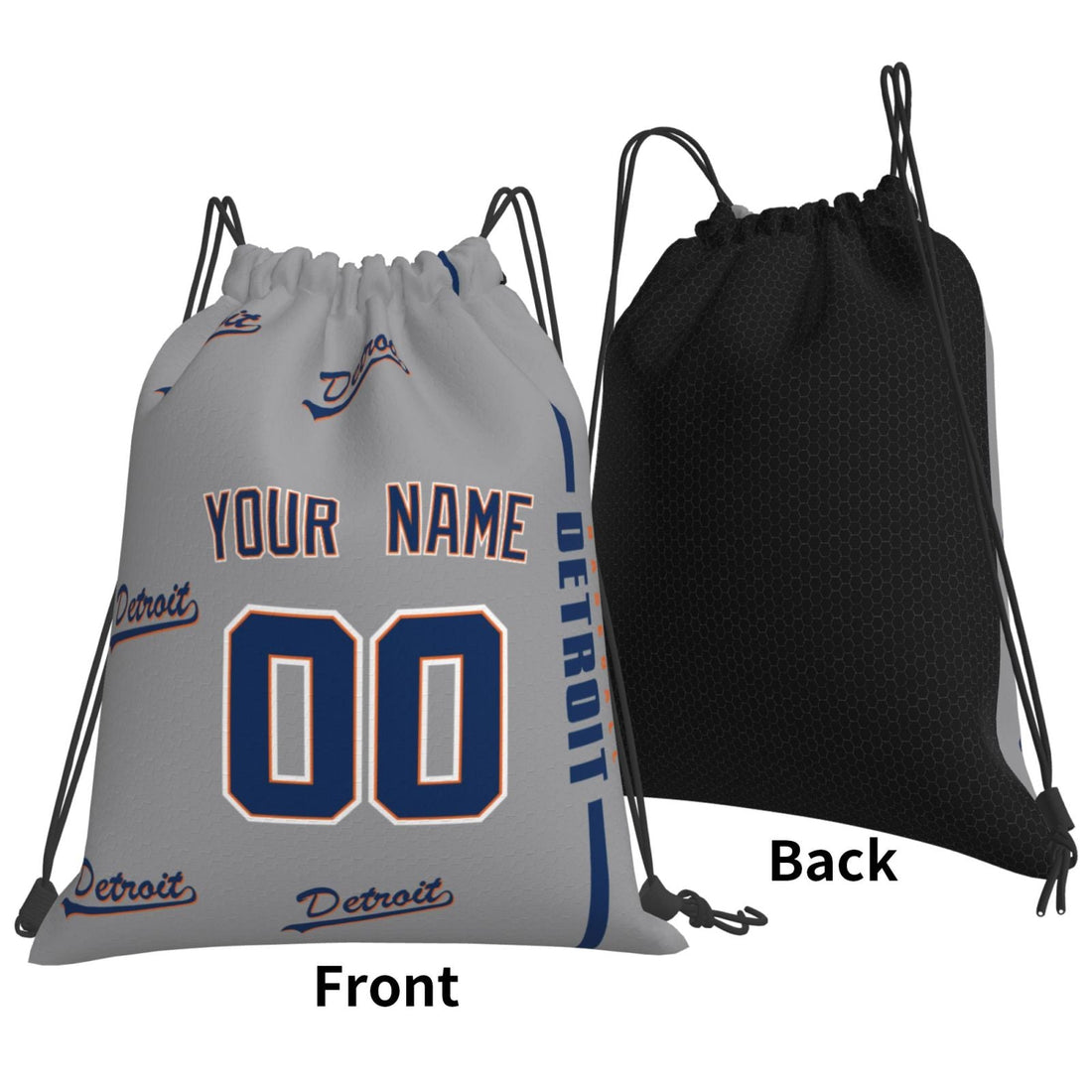 Personalized Detroit Baseball Sports Bag - Custom Team Duffel Travel Bag - Antking