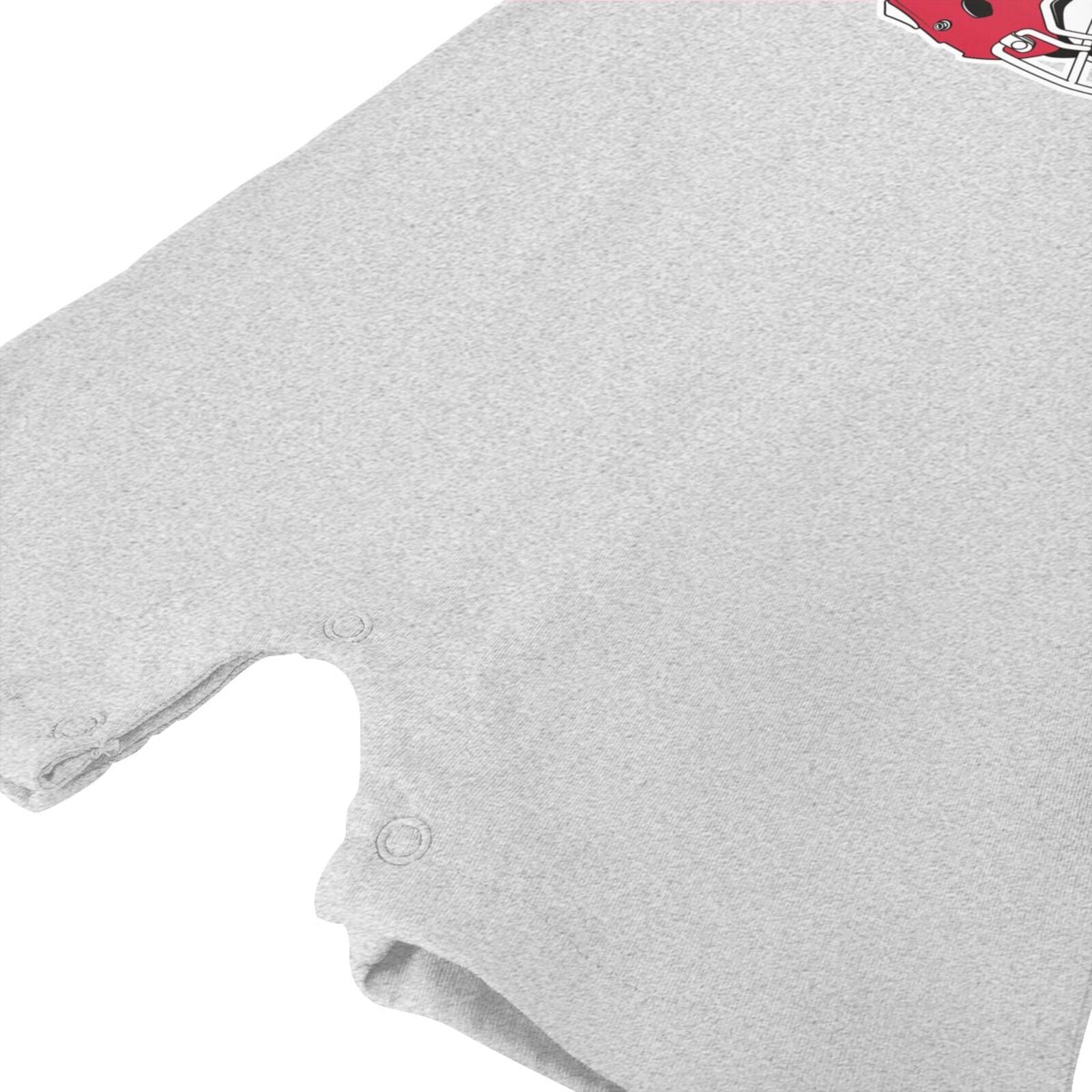 Personalized Kansas Baby Football Bodysuit - Custom Name & Number - Antking ANTKING