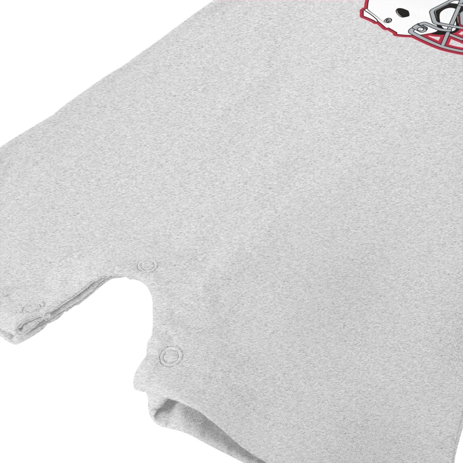 Personalized Buffal Baby Football Bodysuit - Custom Name & Number - Antking ANTKING